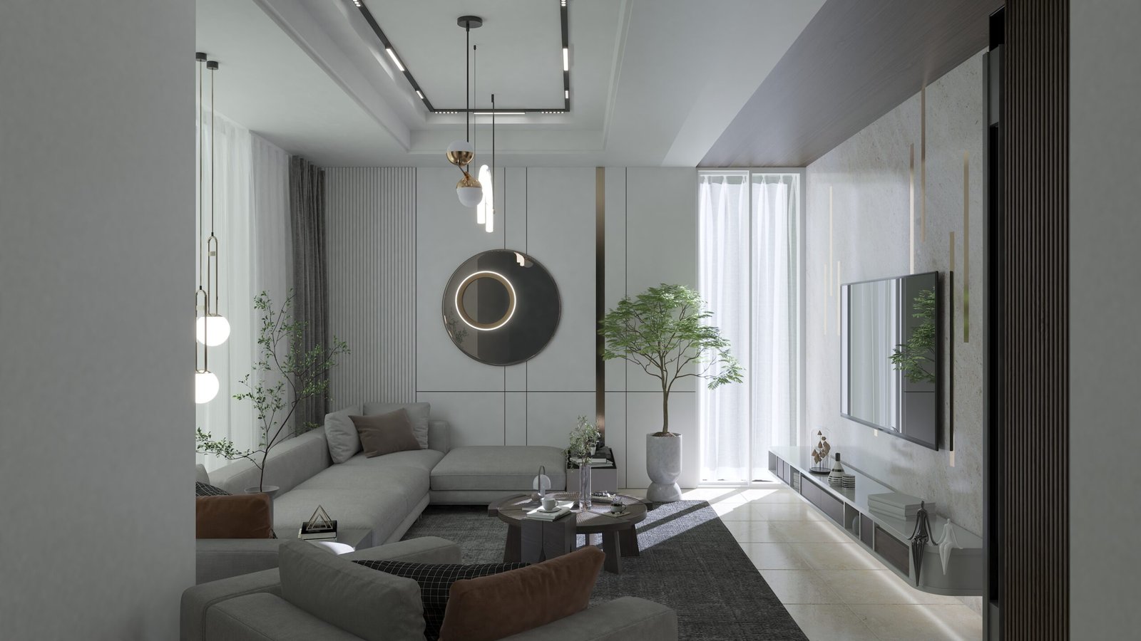 Kamruzzaman Residence living room
