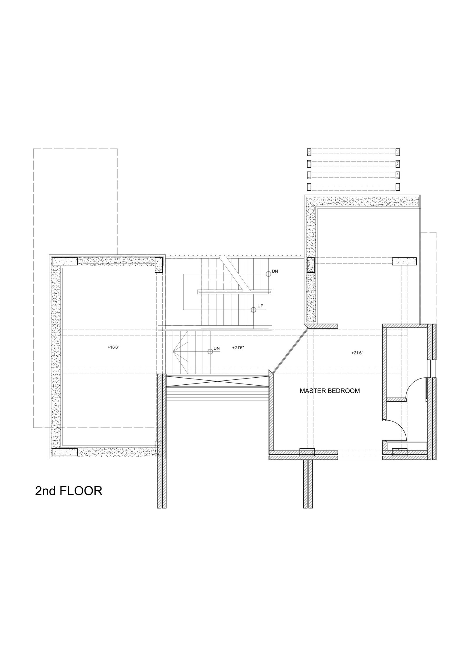 Second floor plan